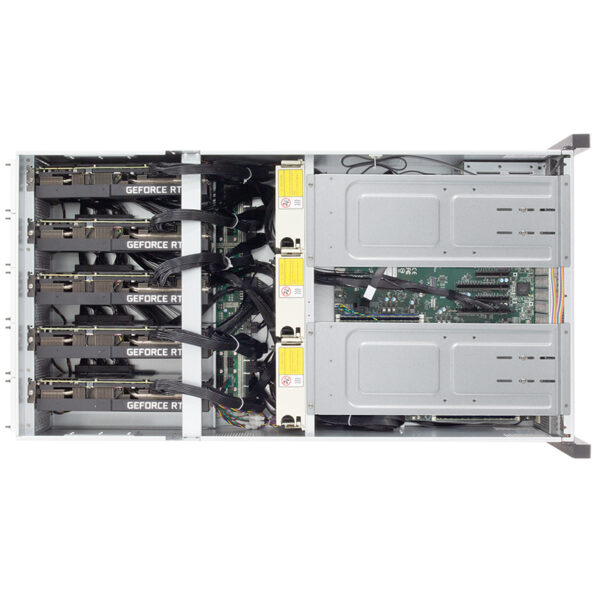 5U AI Server Chassis For Five GPU Cards
