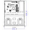 Rack Mount Server case 2U Server Chassis